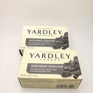 Yardley London Activated Charcoal Bar Soap